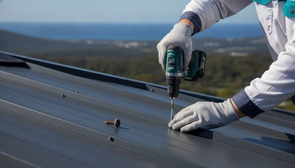 Roof Repairs and Replacement of Roof Screws